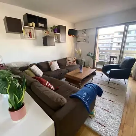 Sunny Oberkampf Escape | Balcony & Views Paris